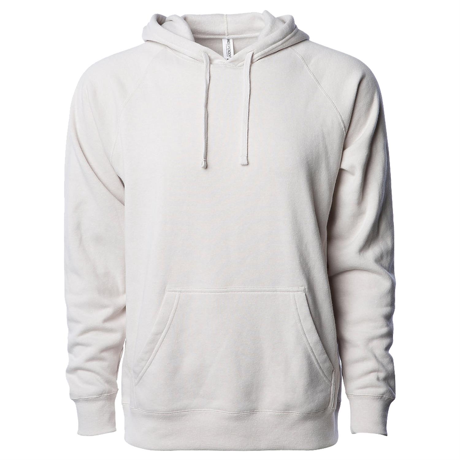 Independent Trading Co. Unisex Blend Raglan Hooded Pullover 1