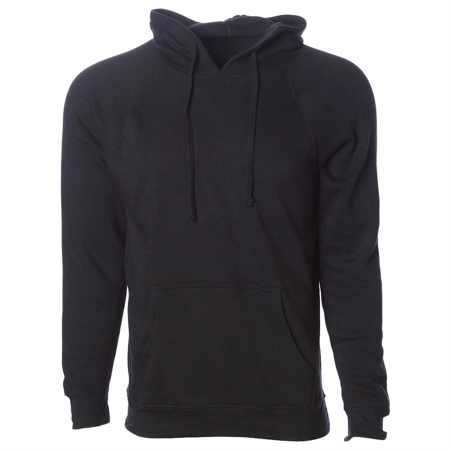 Independent Trading Co. Unisex Blend Raglan Hooded Pullover 1