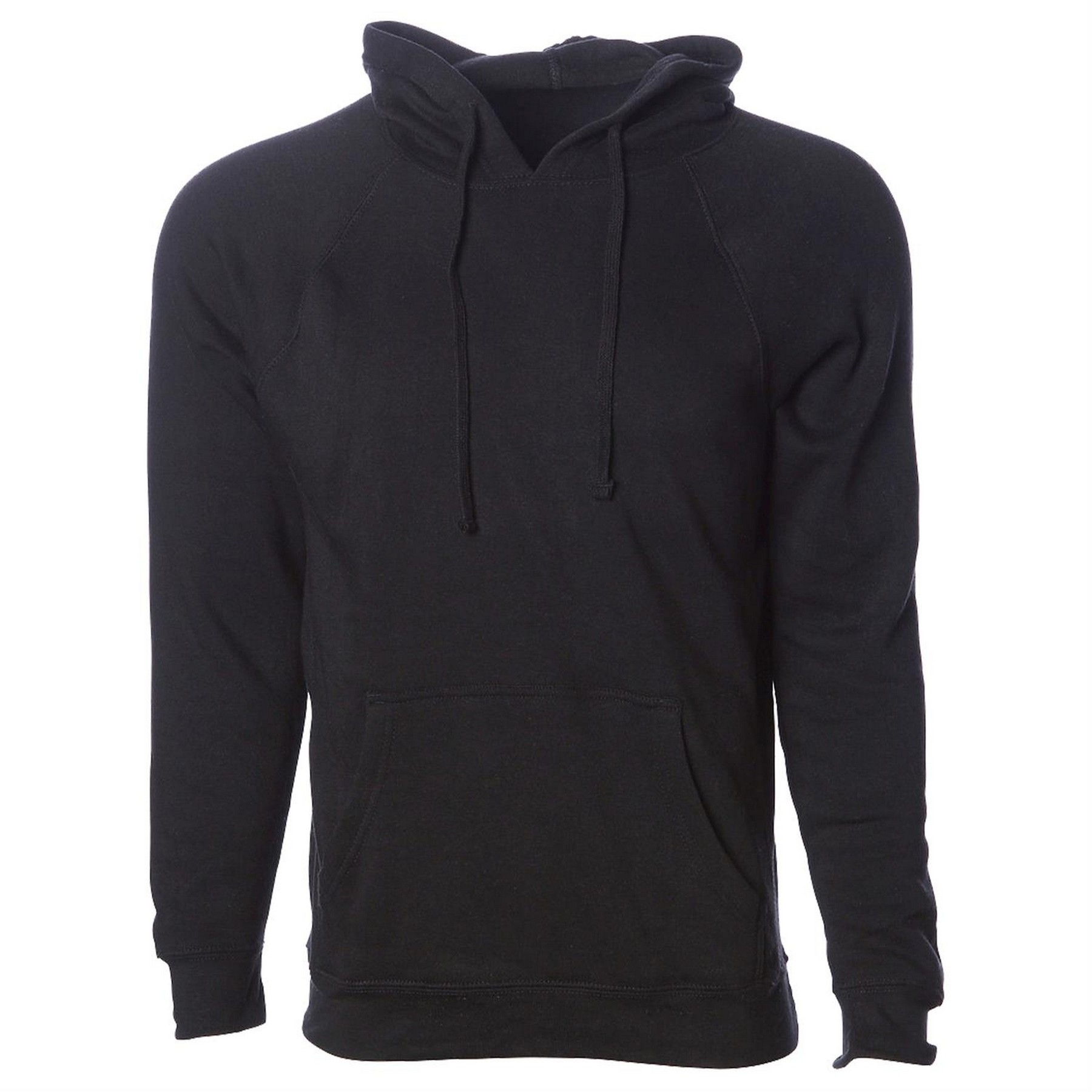 Independent Trading Co.® Unisex Blend Raglan Hooded Pullover 1