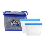 Reusable Food Storage Cooler Set - Blue Reusable Food Storage Cooler Set - Blue