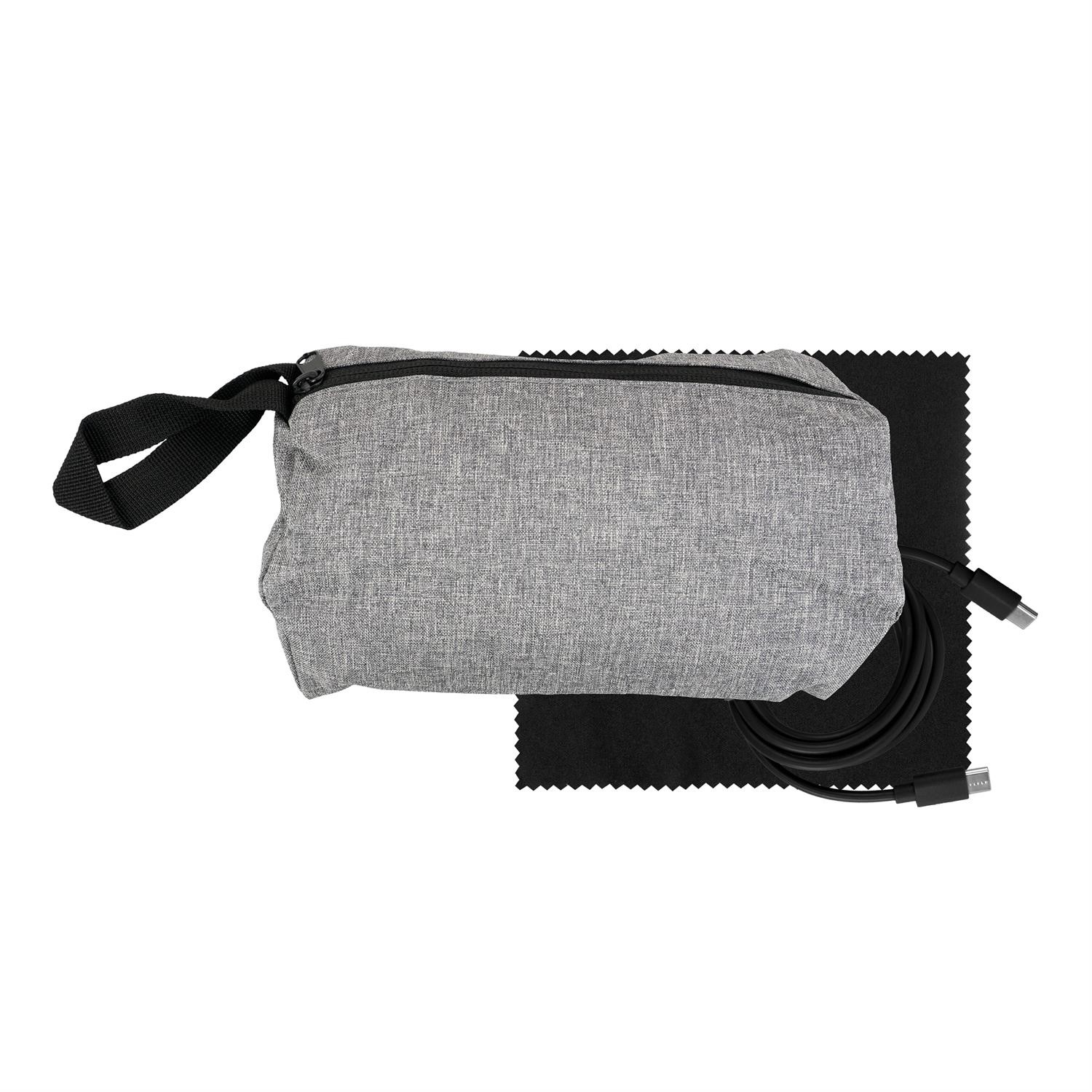 Travel C to C Cable & Cloth Set 1