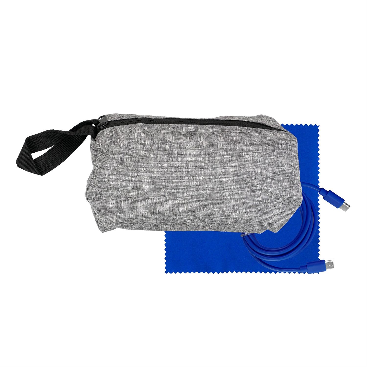 Travel C to C Cable & Cloth Set 1