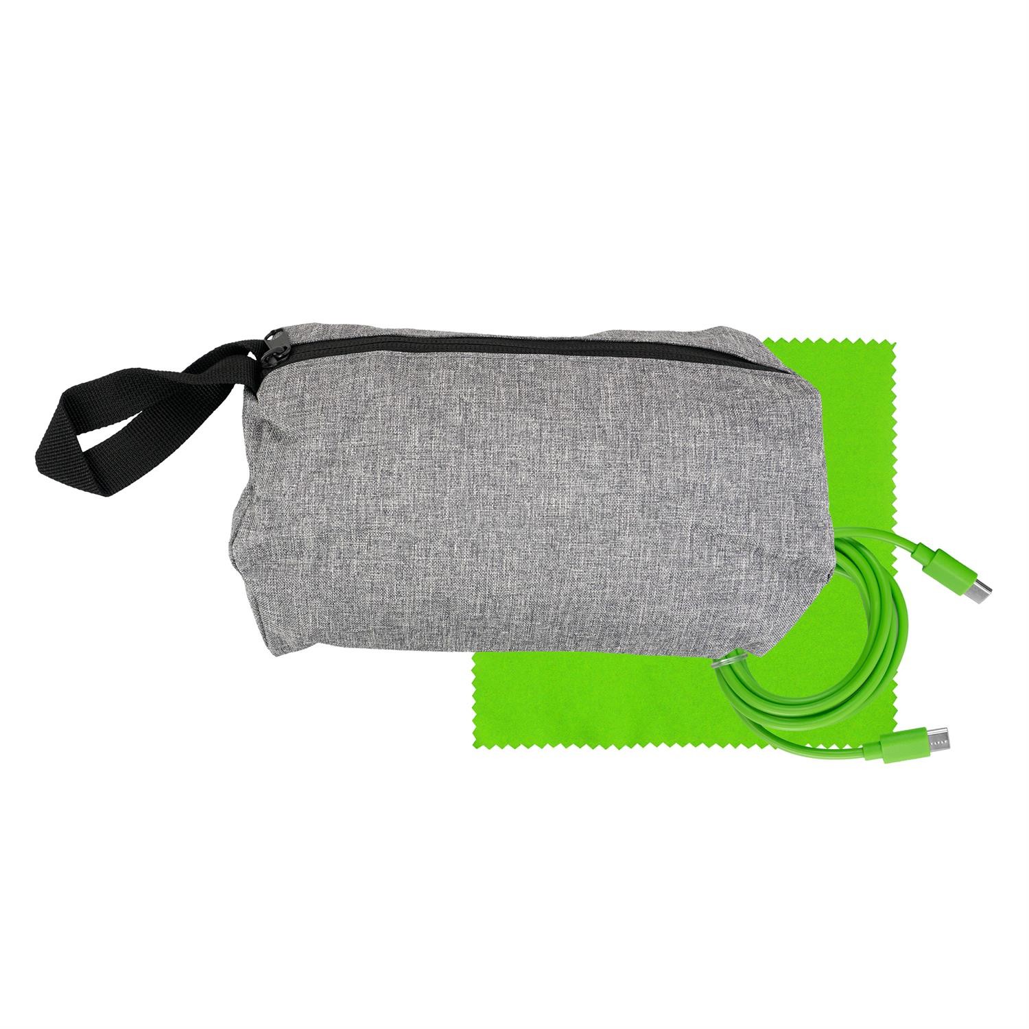 Travel C to C Cable & Cloth Set 1