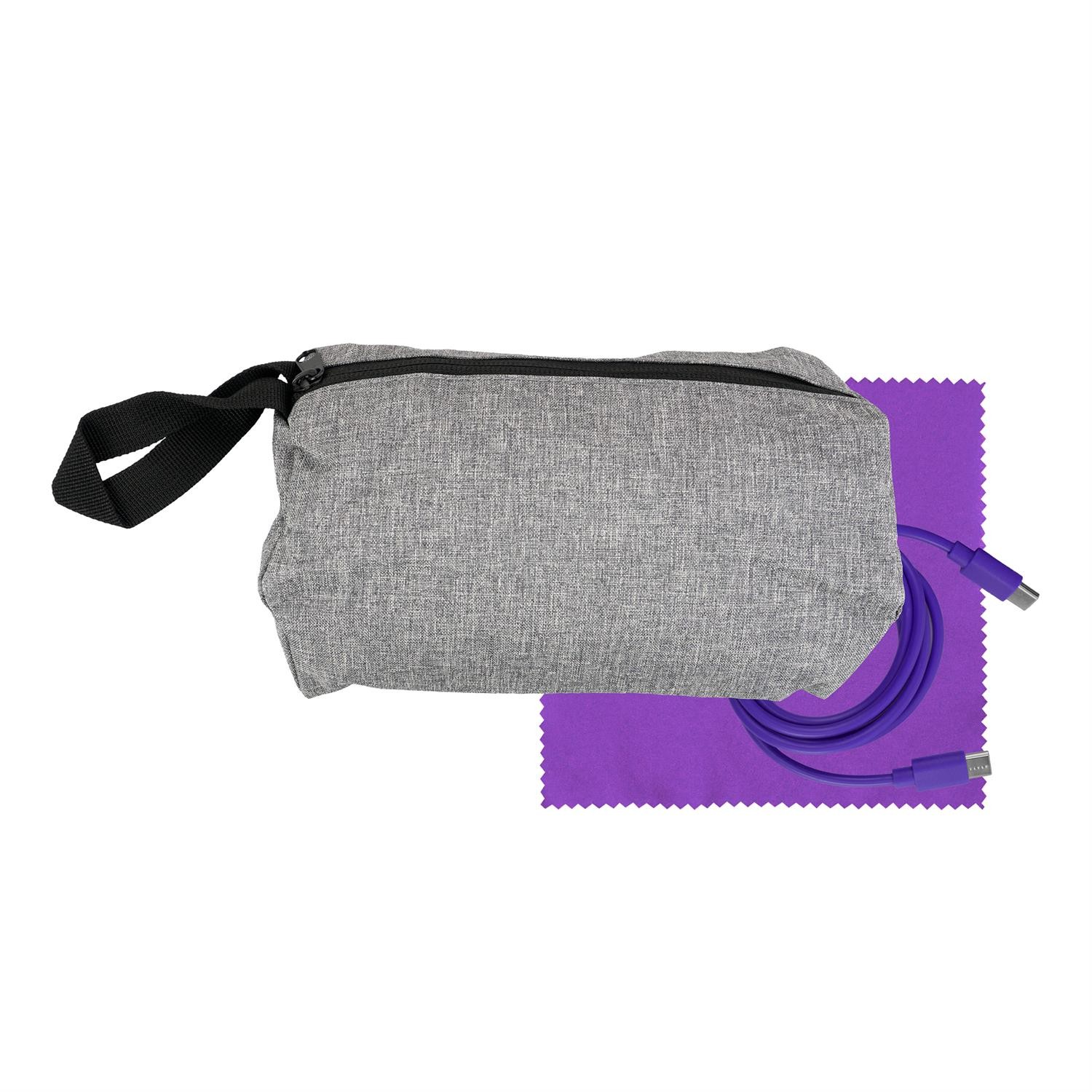Travel C to C Cable & Cloth Set 1