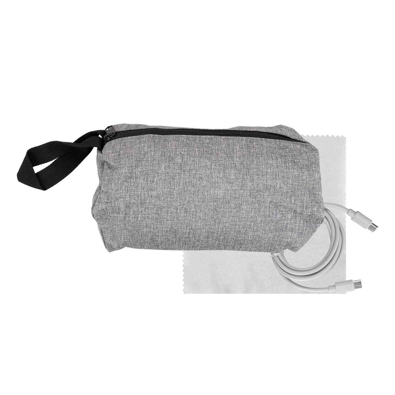 Travel C to C Cable & Cloth Set 1