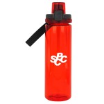 Locking Lid 24 oz. Colorful Bottle - red Locking Lid 24 oz. Colorful Bottle - red