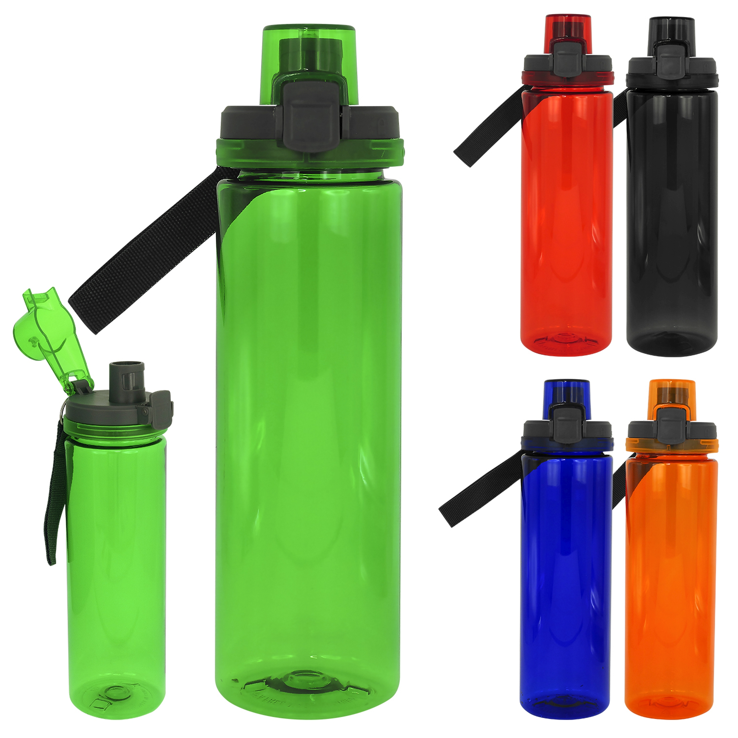 Locking Lid 24 oz. Colorful Bottle 1