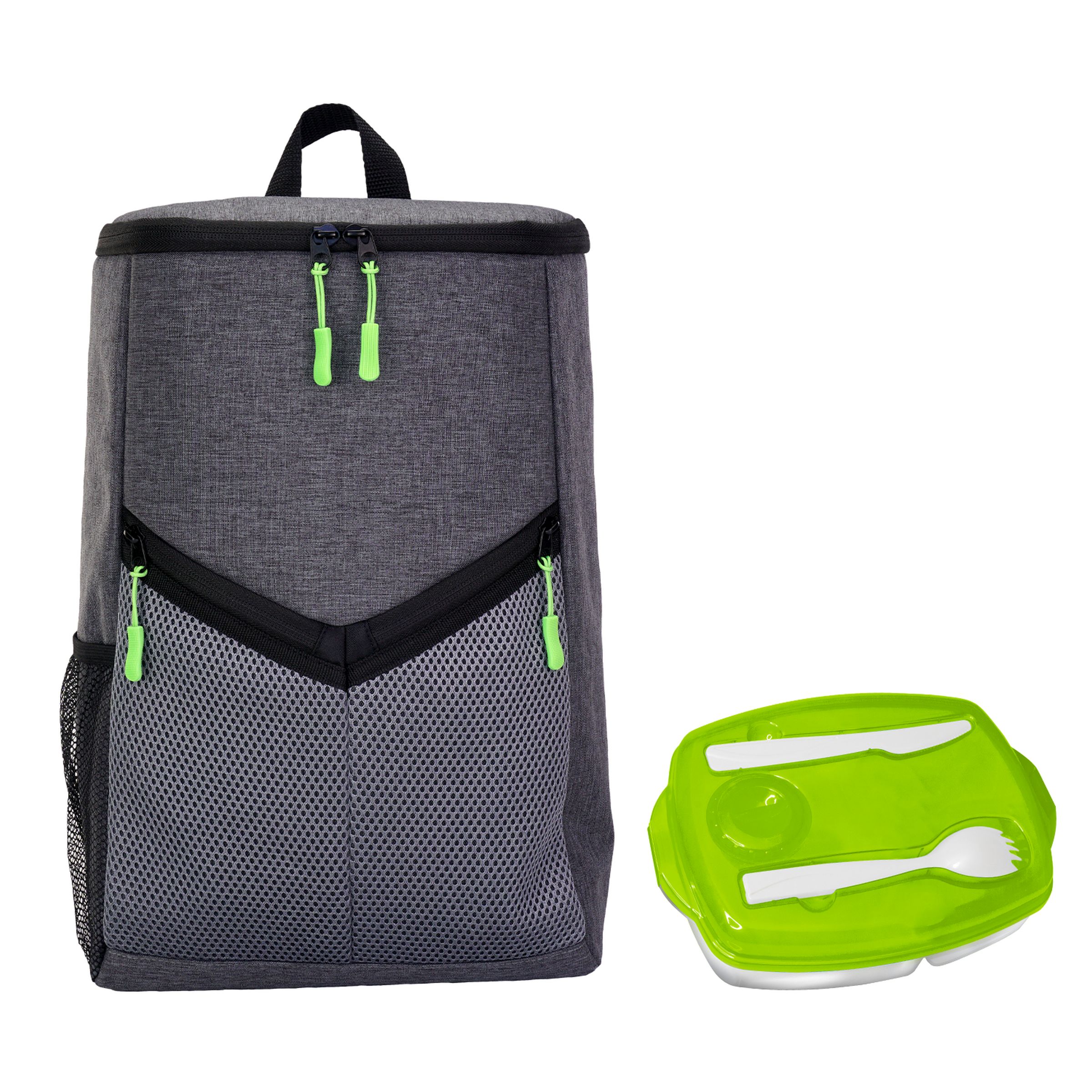 Victory Locking Lid Cooler Backpack Set 1