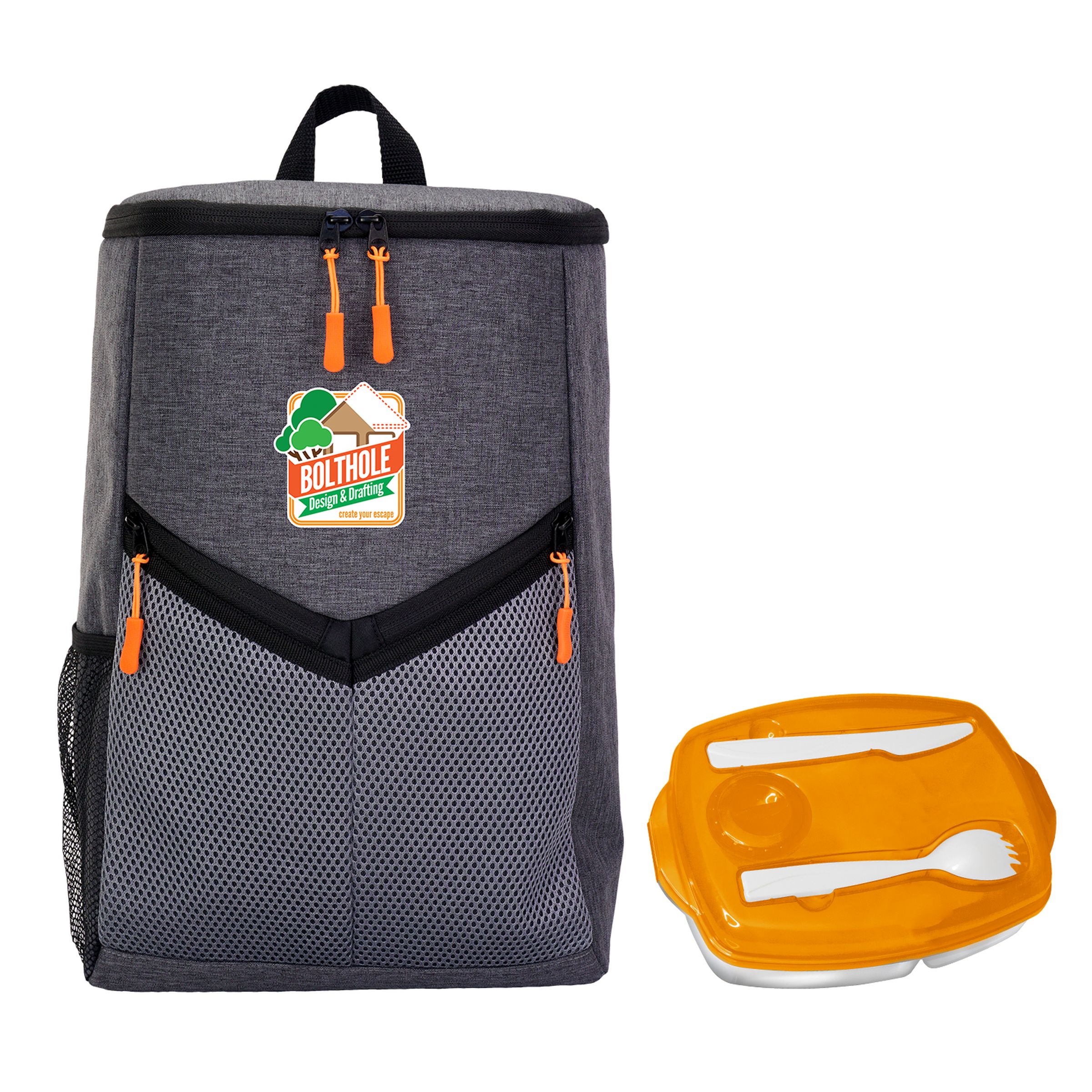 Victory Locking Lid Cooler Backpack Set 1