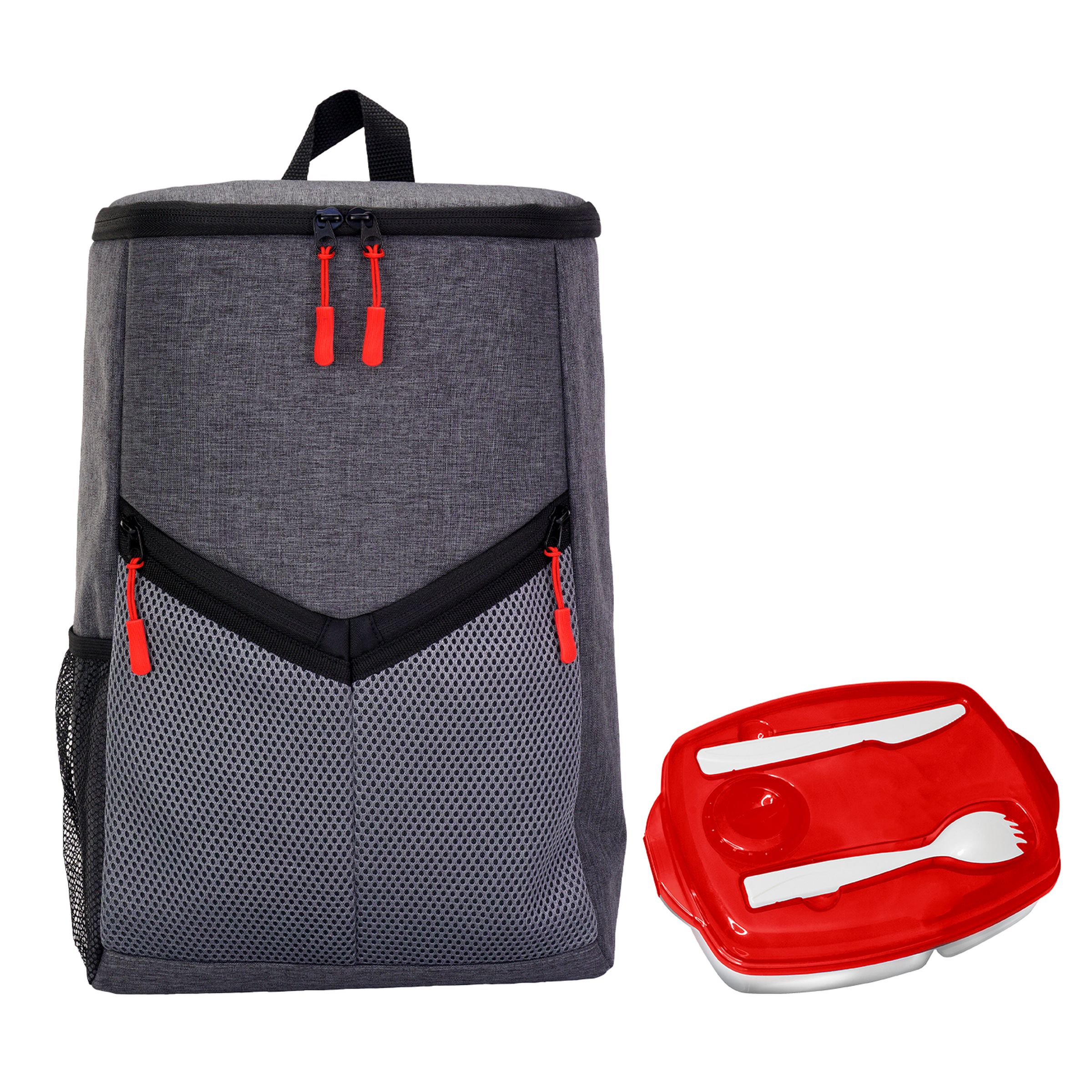 Victory Locking Lid Cooler Backpack Set 1