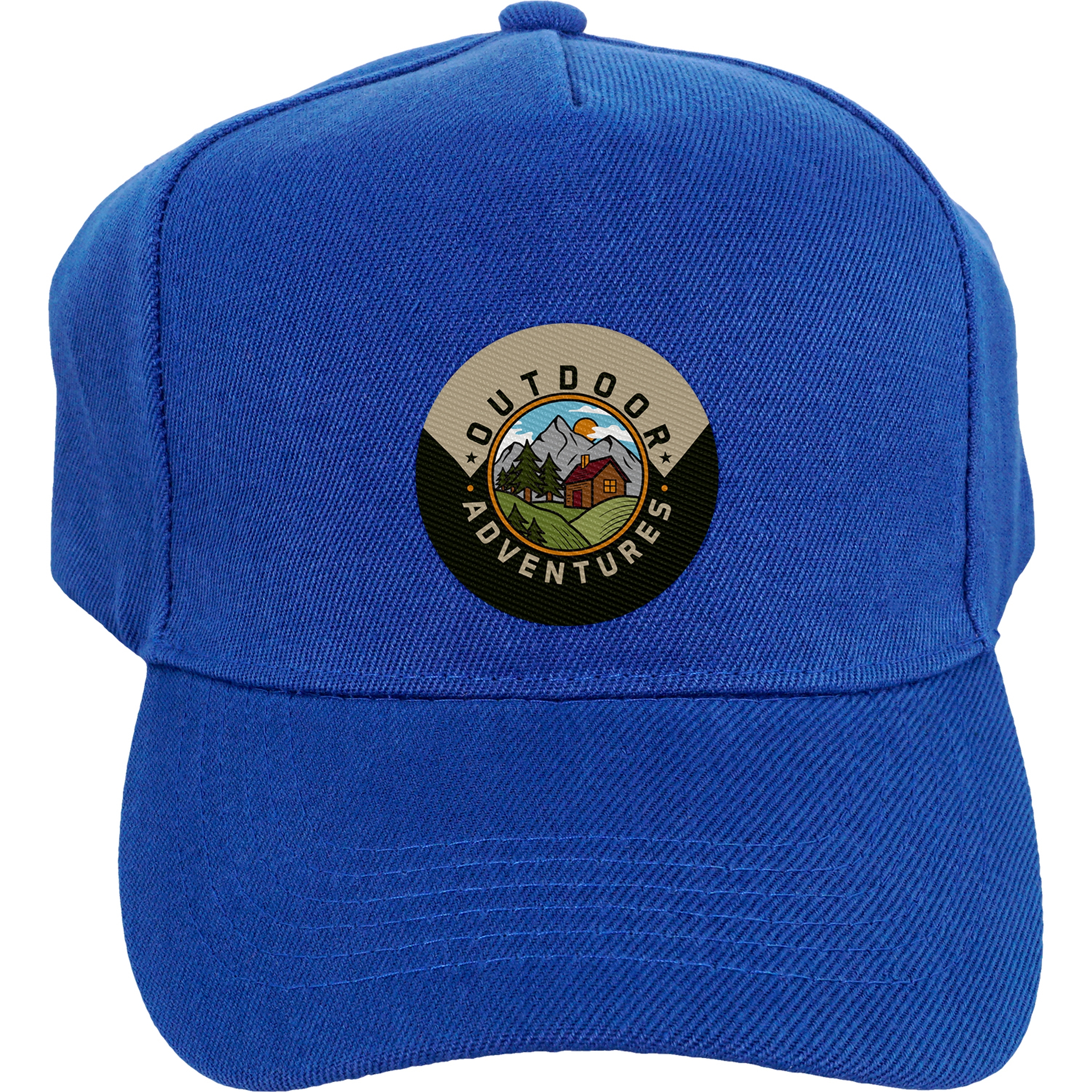 Classic Round Emblem Baseball Hat 1