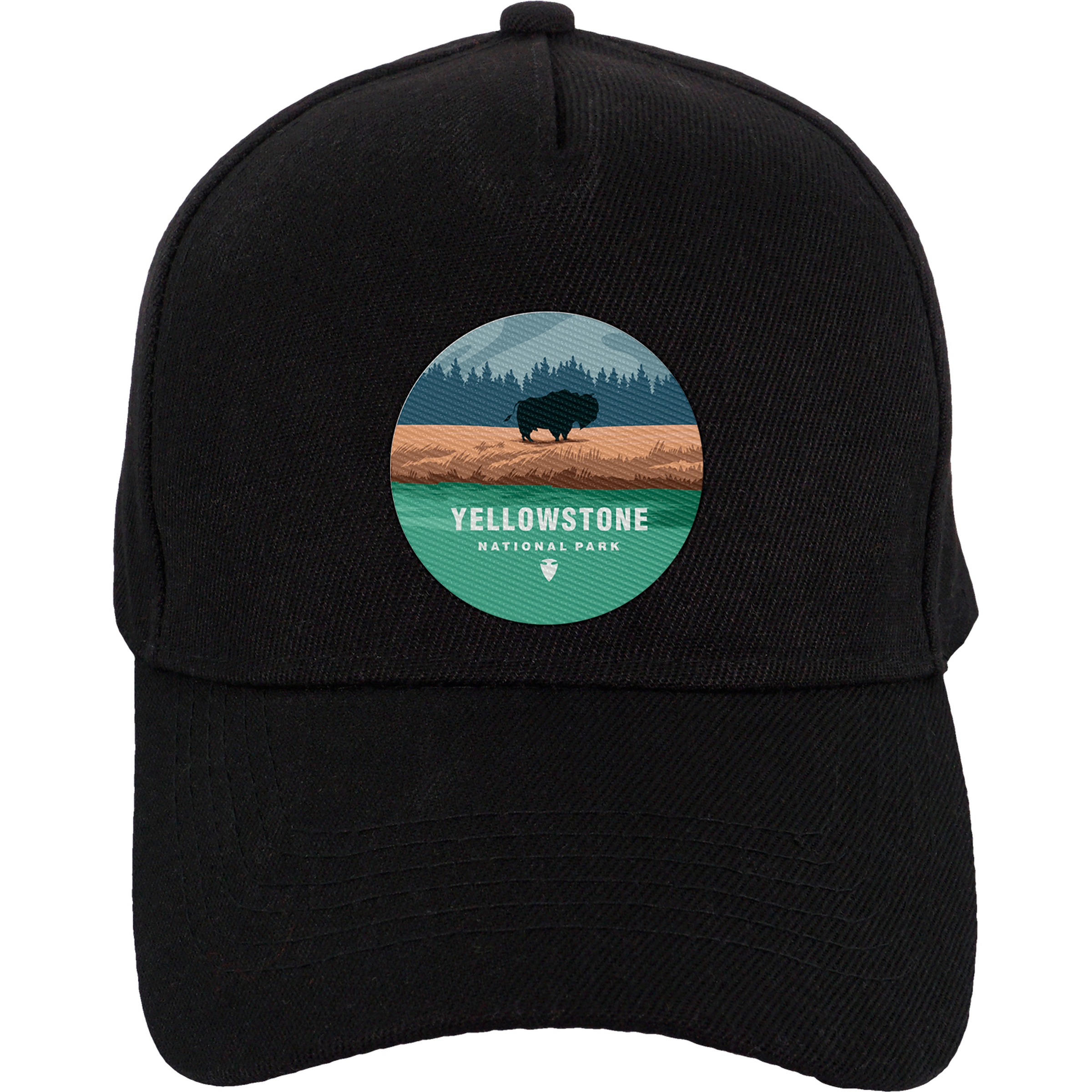 Classic Round Emblem Baseball Hat 1