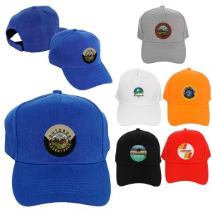 Classic Round Emblem Baseball Hat 1 Classic Round Emblem Baseball Hat 1