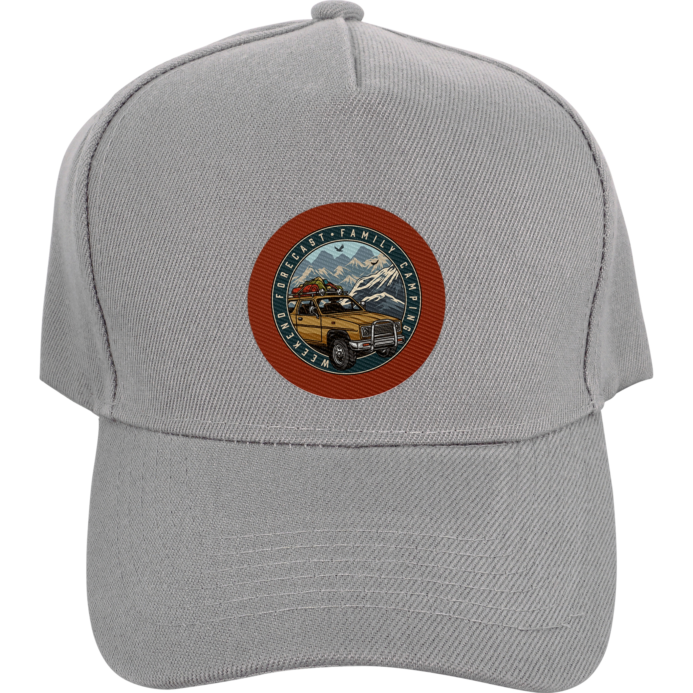 Classic Round Emblem Baseball Hat 1