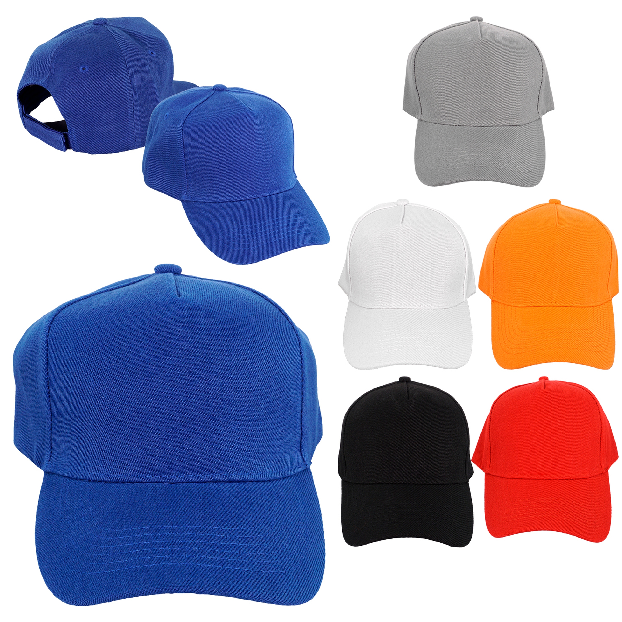 Classic Round Emblem Baseball Hat 1