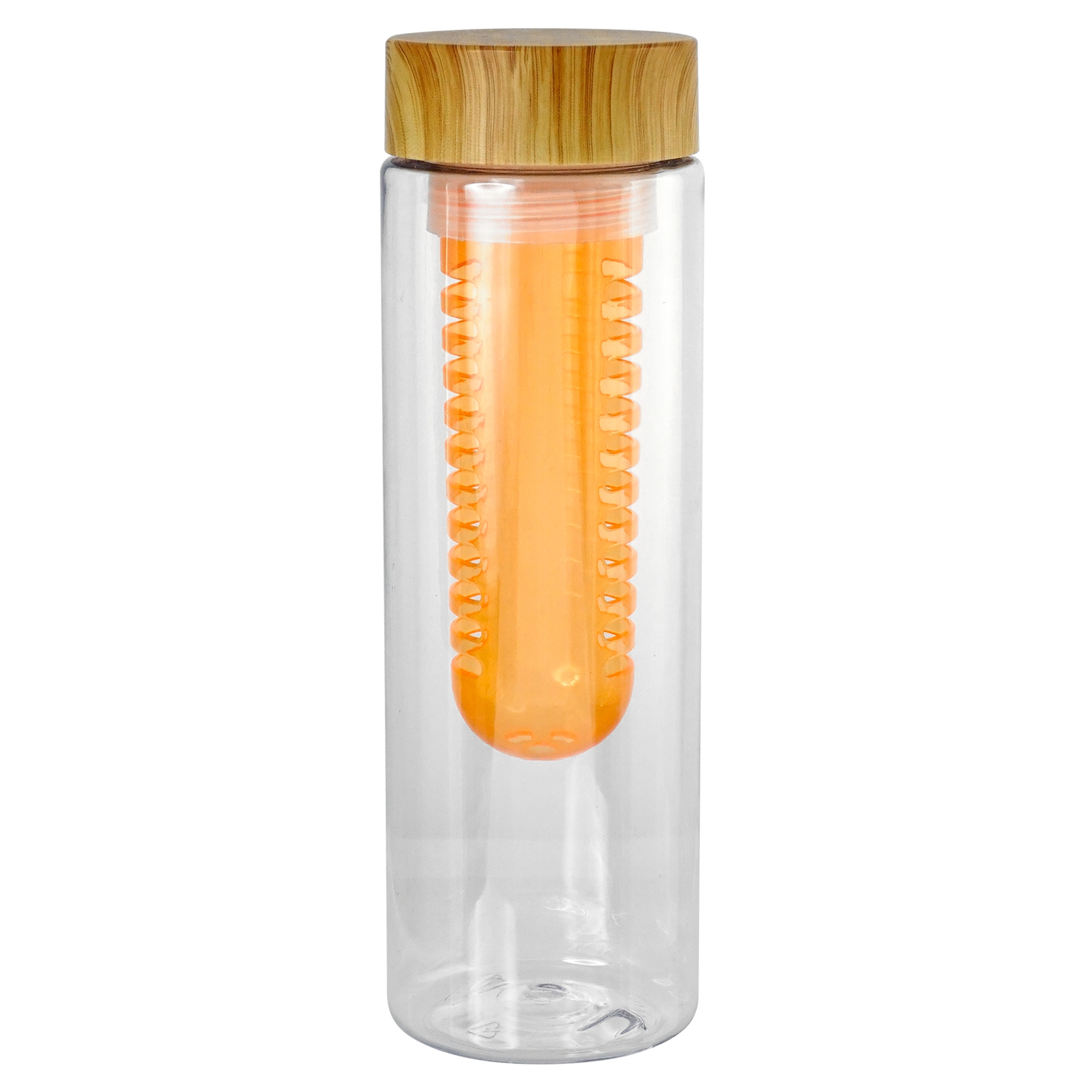 Bamboo Pattern 24 oz Recycled Bottle with Fruit Infuser 1