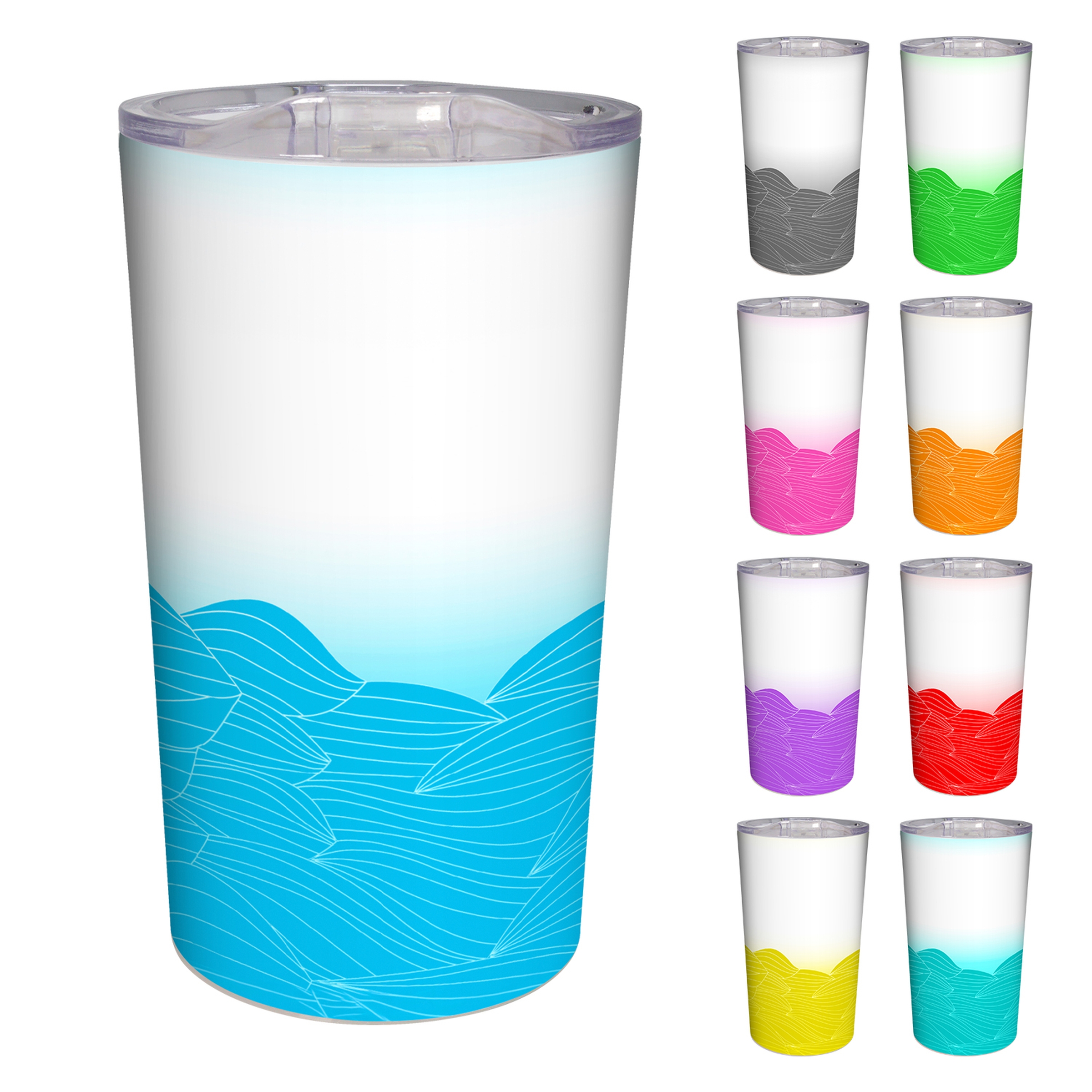 Full Color Turbulent Wave Mug 1