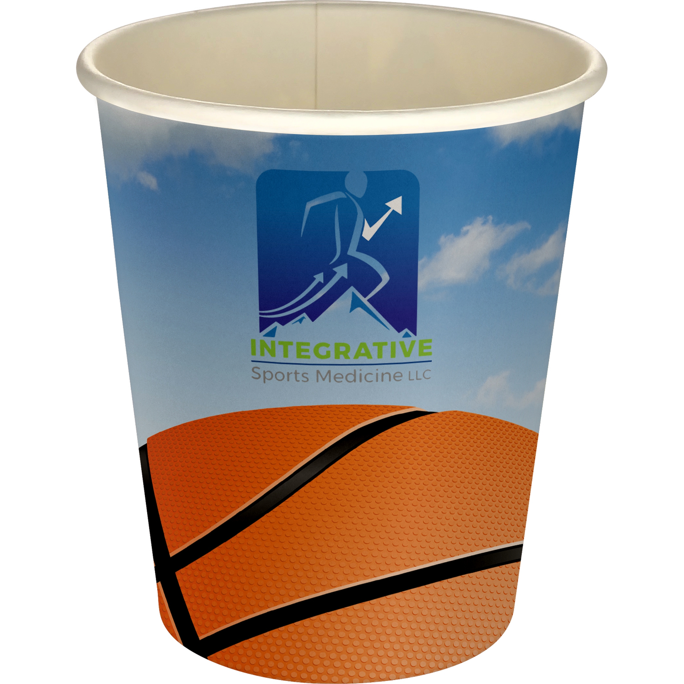 5 oz Full Color Sporty Paper Cup 1