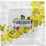 Floating Cubes Fabric Napkin - yellow Floating Cubes Fabric Napkin - yellow