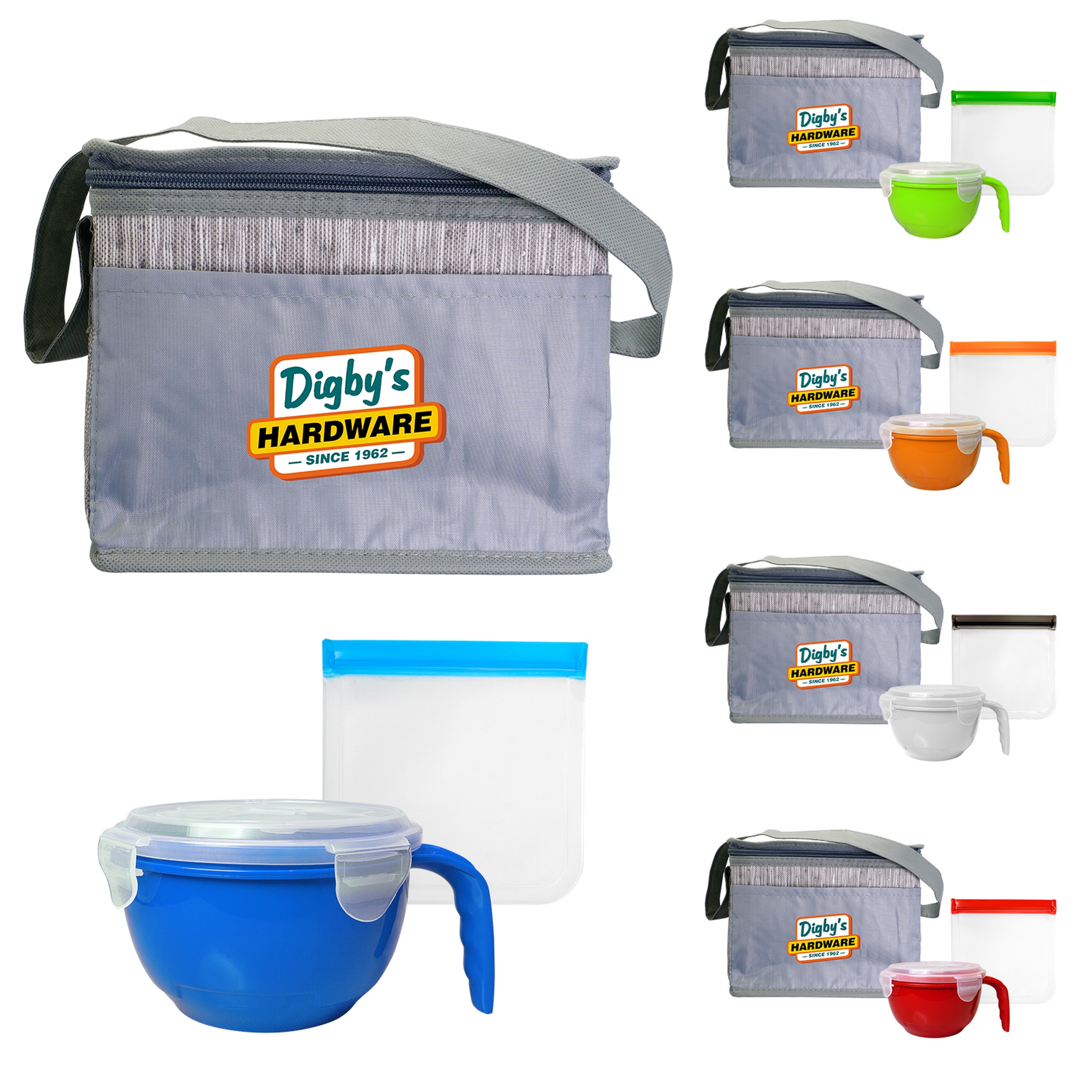 Gray Graph Noodle & Sandwich Set 1