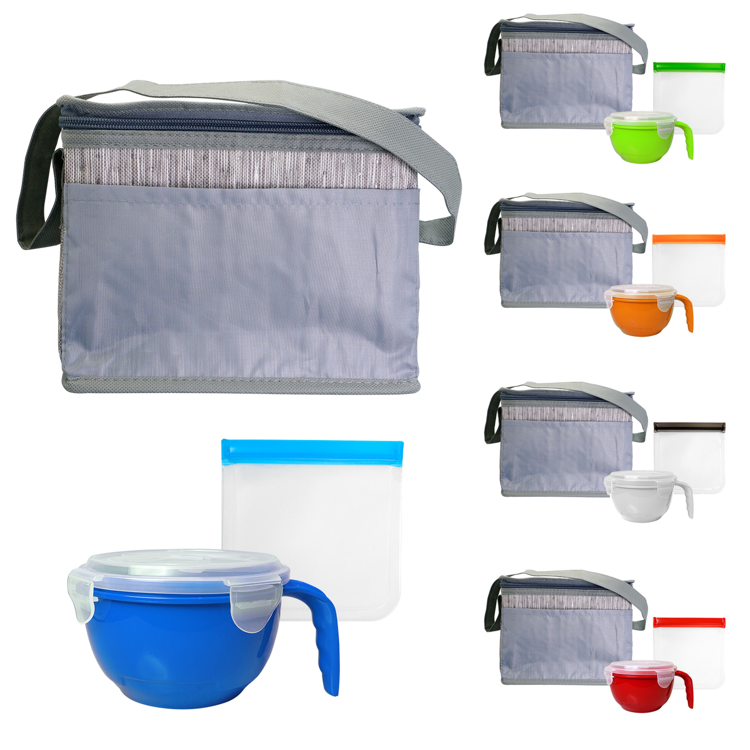 Gray Graph Noodle & Sandwich Set 1