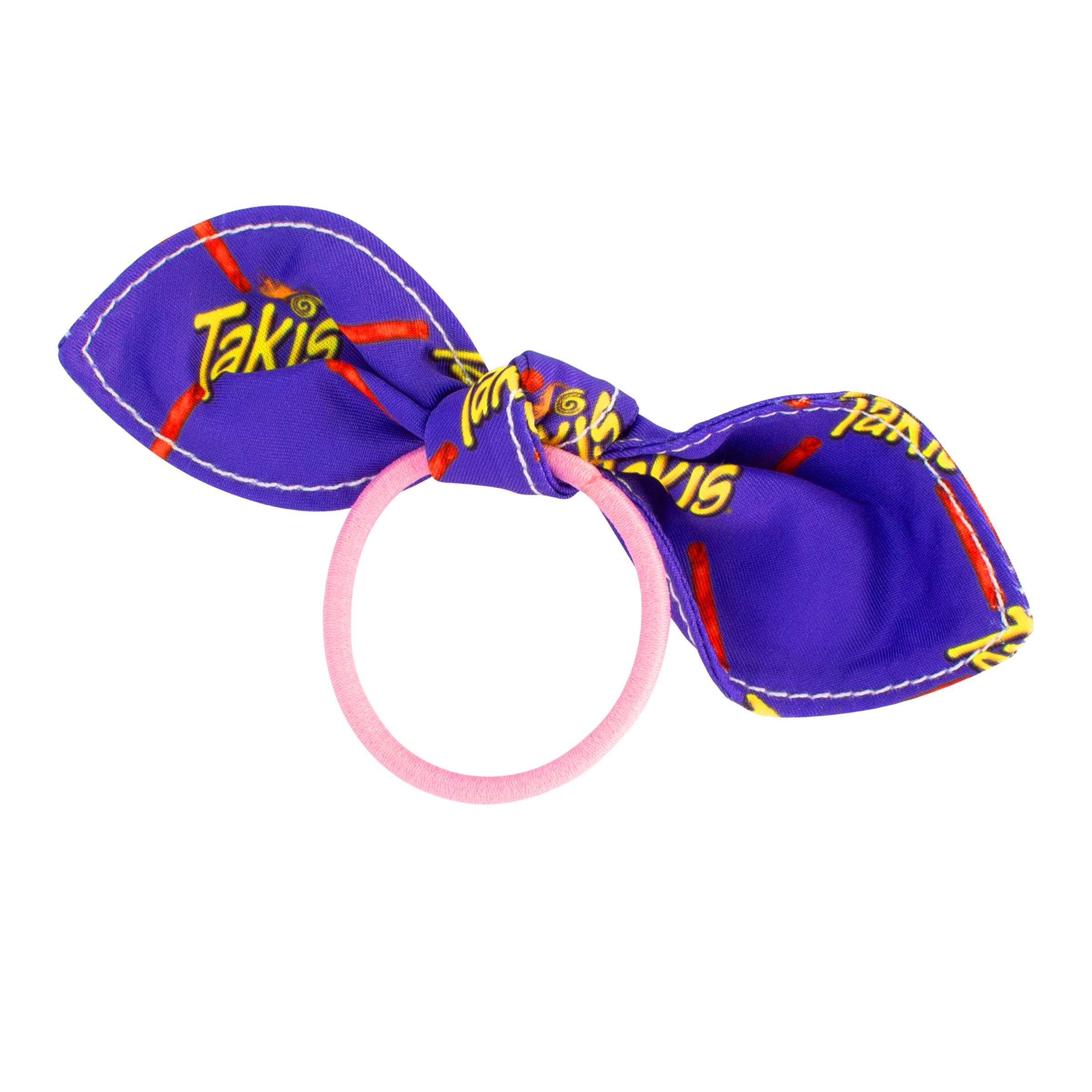 Full Color Bow Hair Tie 1