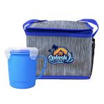 Soup Mug Cooler Set - Blue Soup Mug Cooler Set - Blue