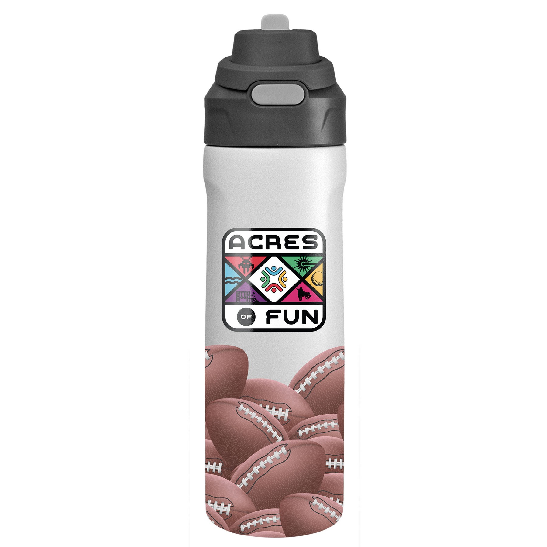Pop Up 24 Oz. Recycled Sports Bottle 1