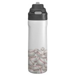 Pop Up 24 Oz. Recycled Sports Bottle - Baseball White Pop Up 24 Oz. Recycled Sports Bottle - Baseball White