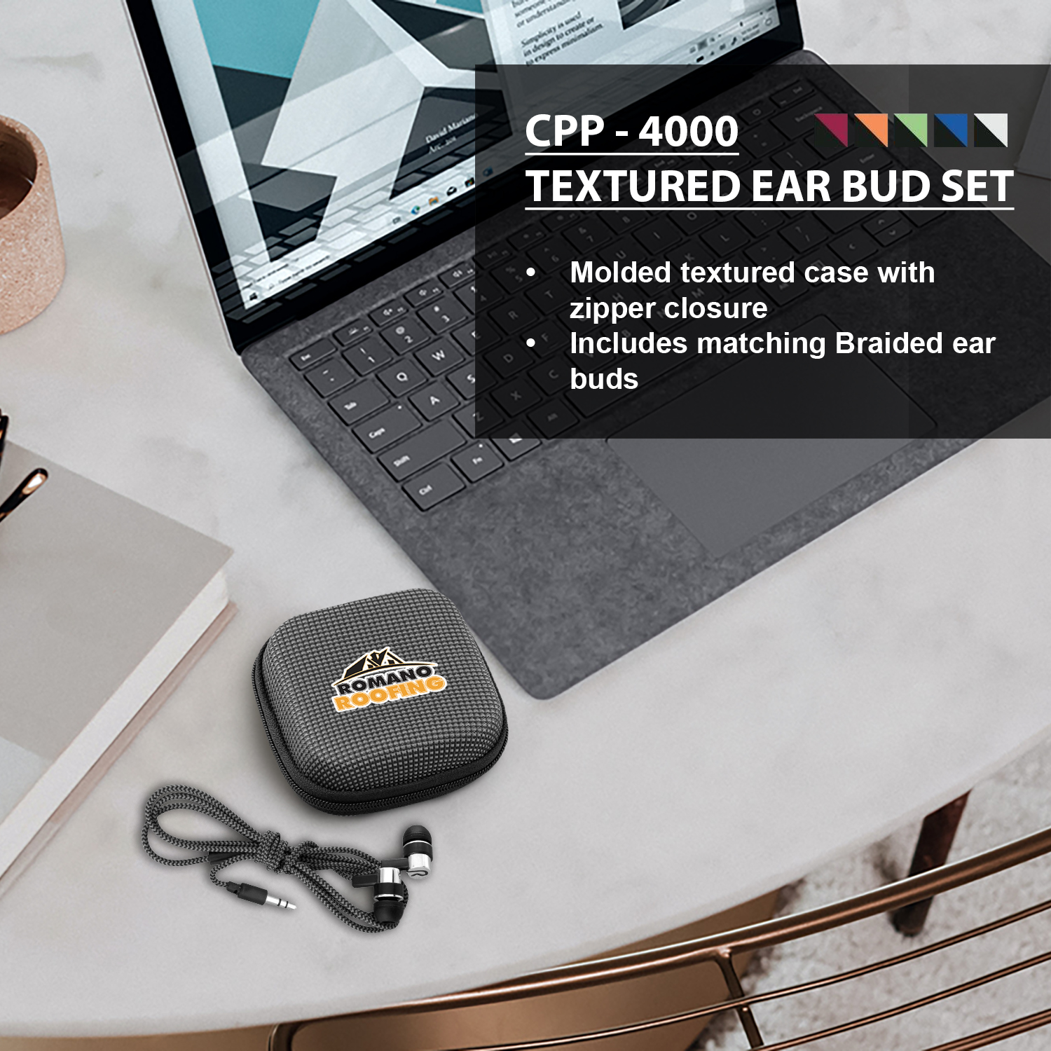 Textured Ear Bud Set 1