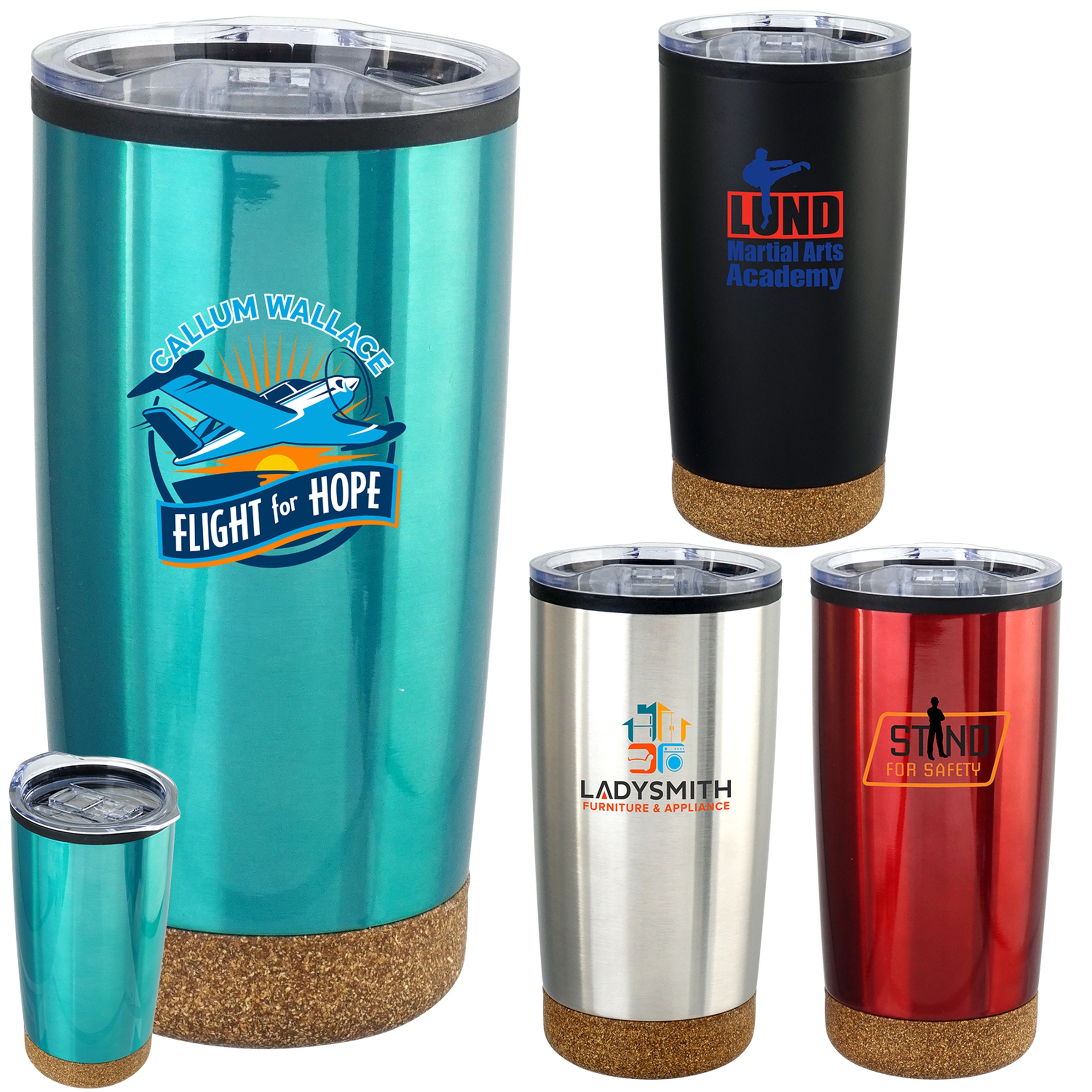 Cork Bottom Tumbler 1