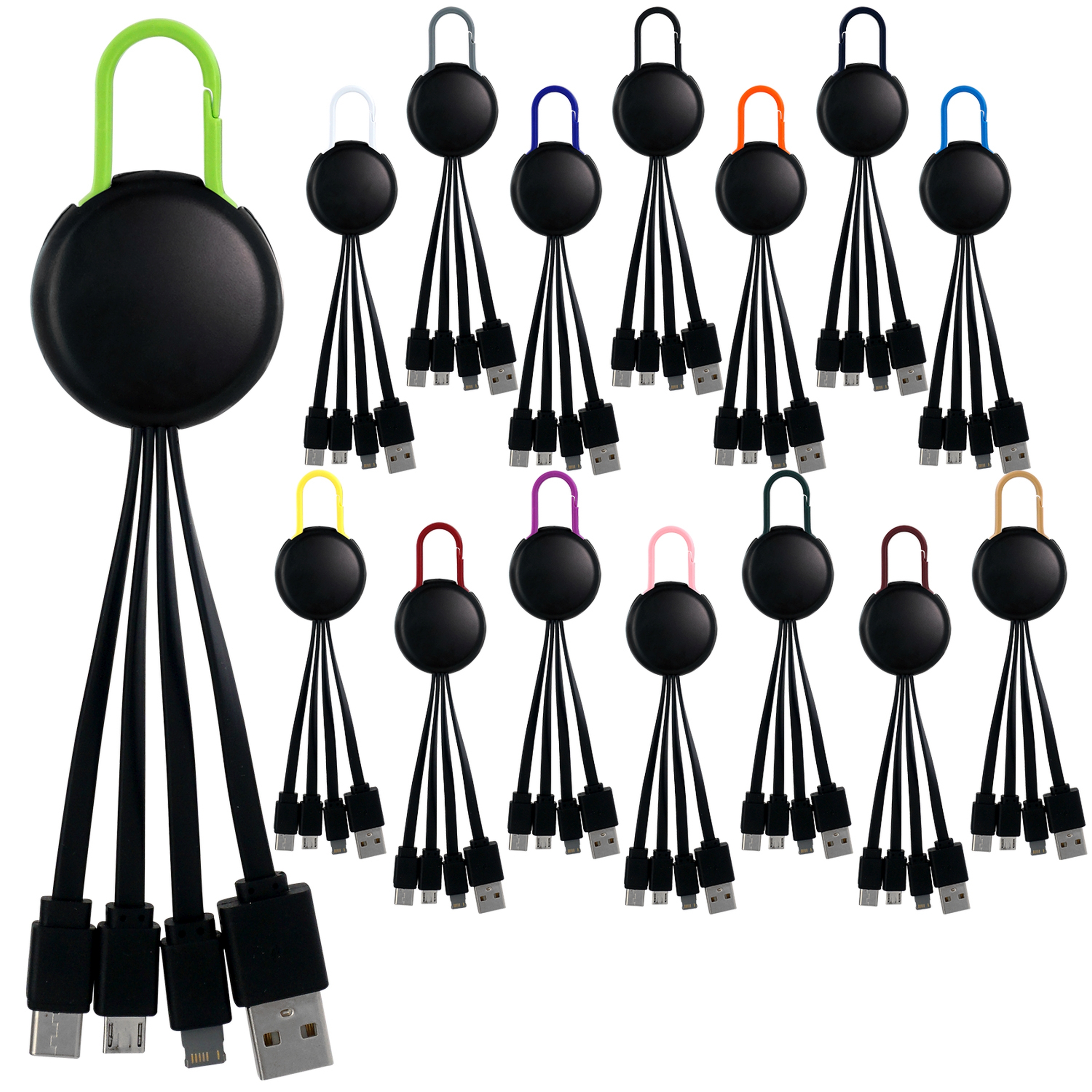 Light Up Logo Clip 3" 1 Charging Cable 1