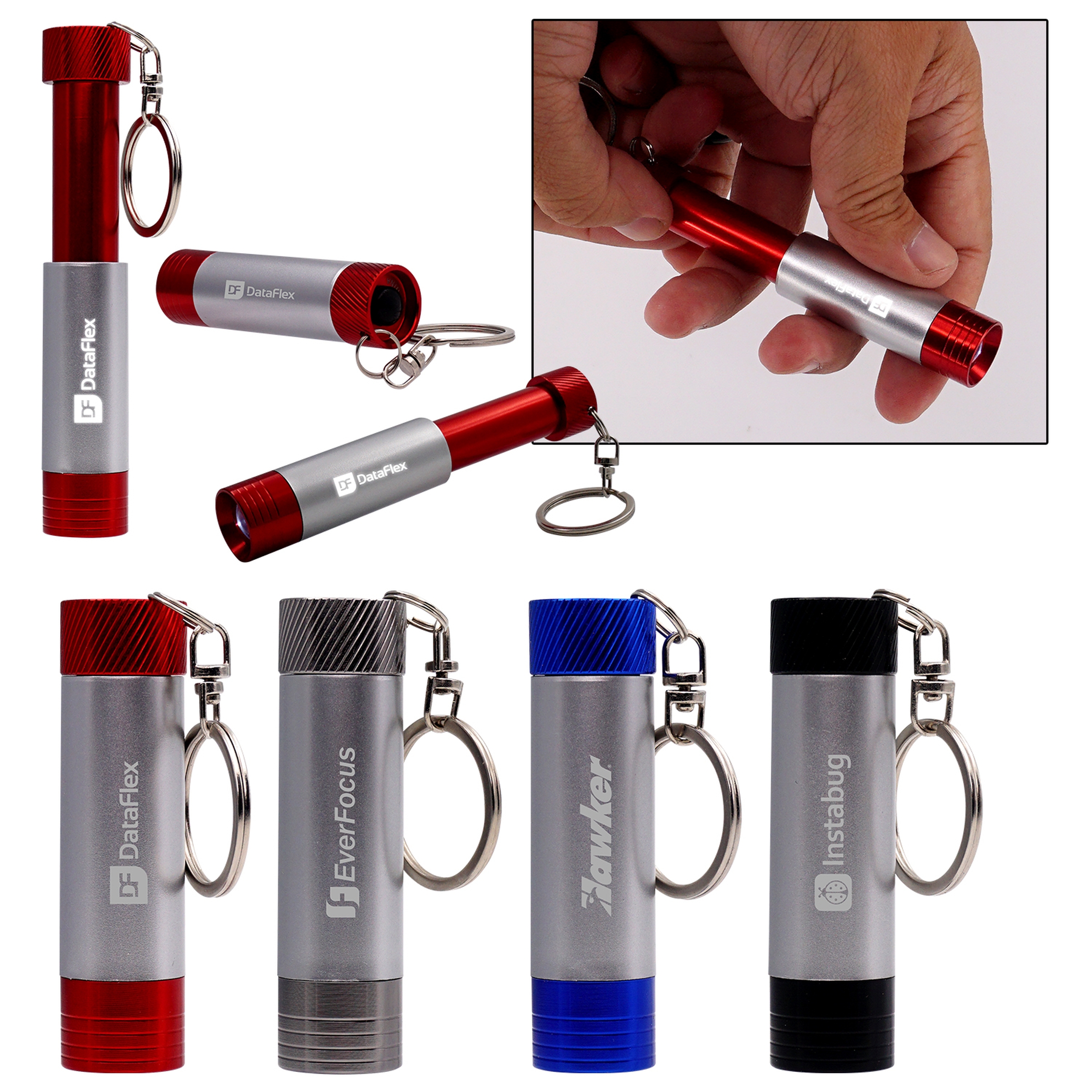 Light Up Logo Flashlight 1