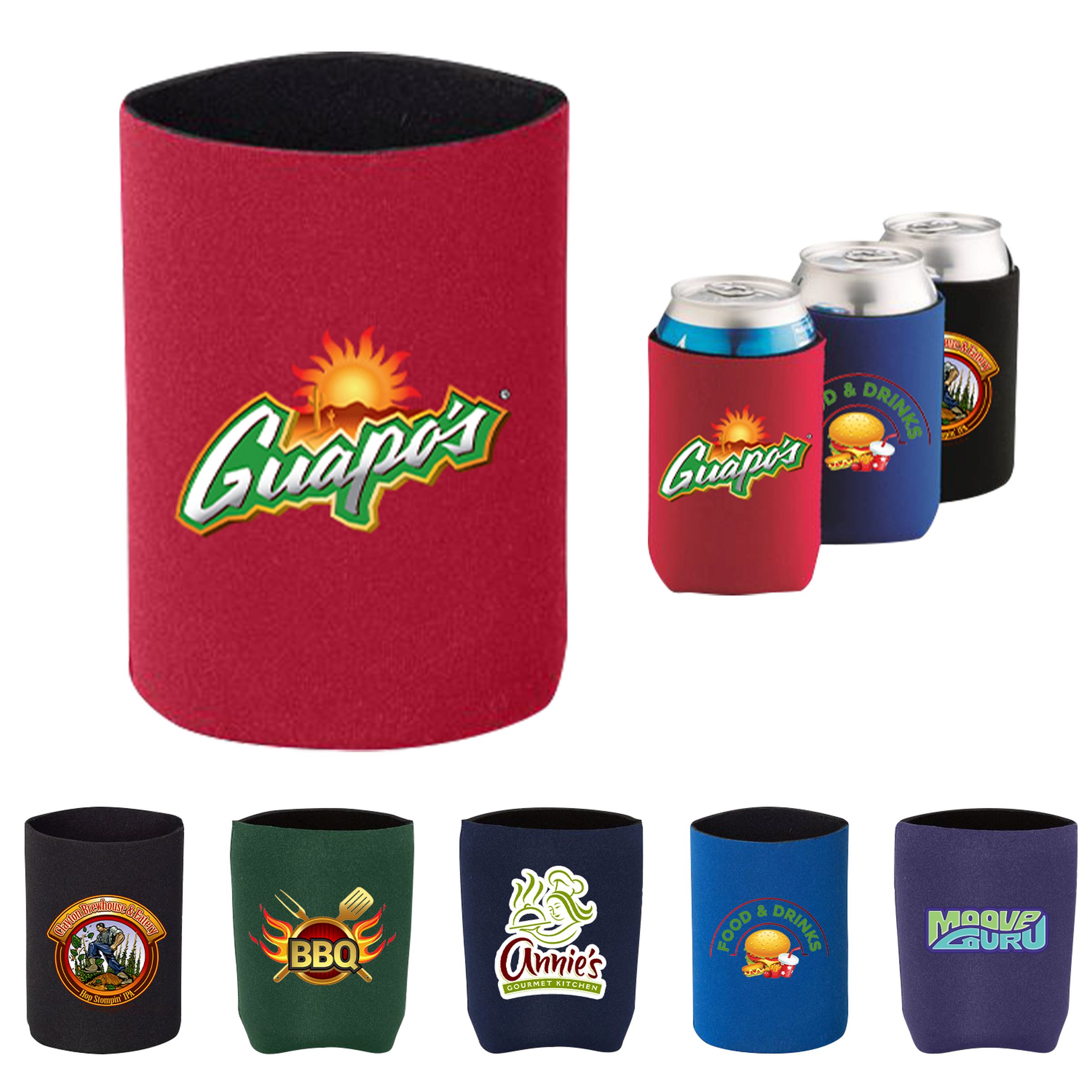 Full Color Neoprene Can Holder 1