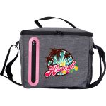 Oval Line Lunch Cooler - Pink Oval Line Lunch Cooler - Pink