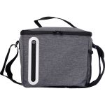 Oval Line Lunch Cooler - White-Blank Oval Line Lunch Cooler - White-Blank