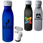 Silhouette Bluetooth Ear Bud Bottle - Logo 2 Silhouette Bluetooth Ear Bud Bottle - Logo 2