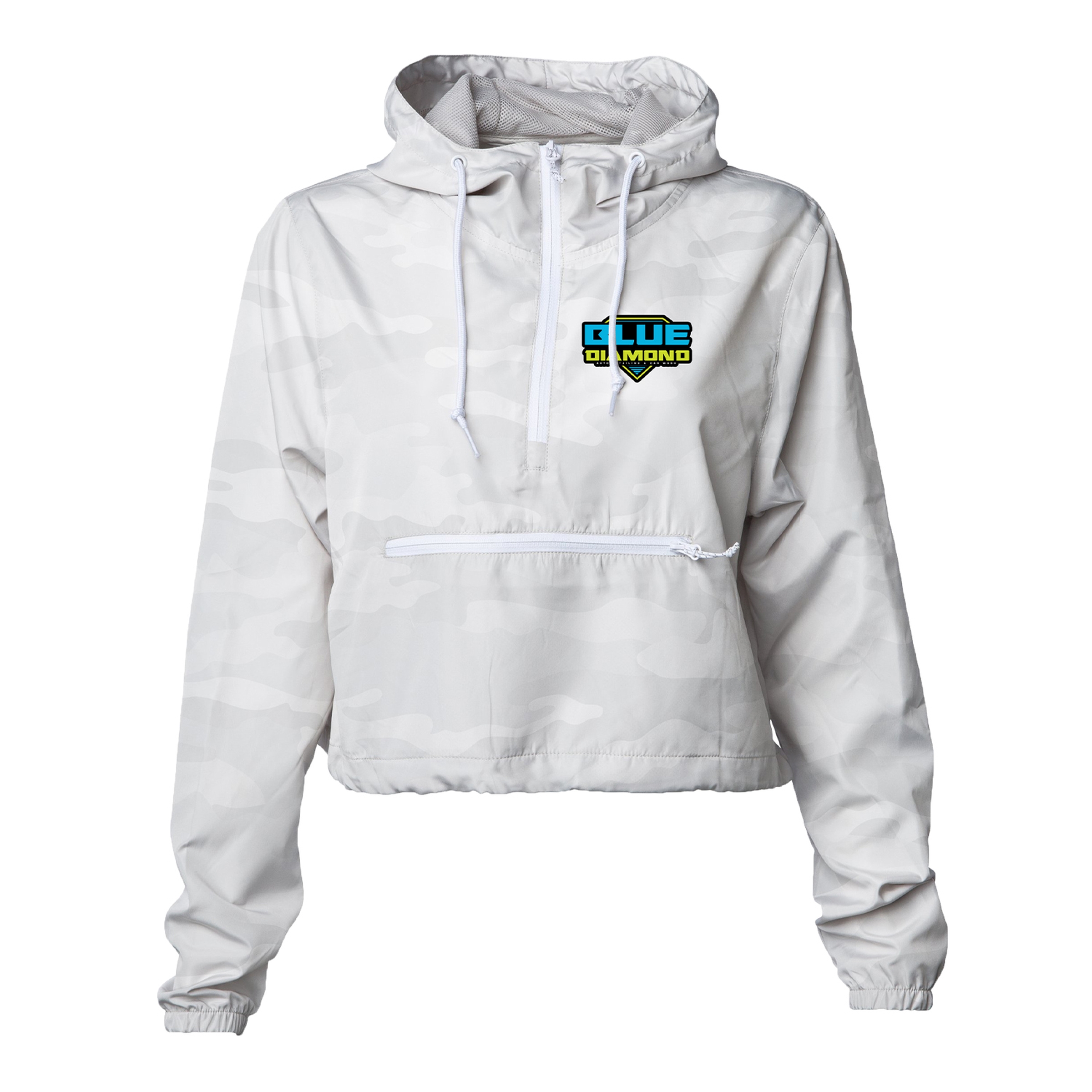 Women%27s Lightweight Crop Windbreaker 1