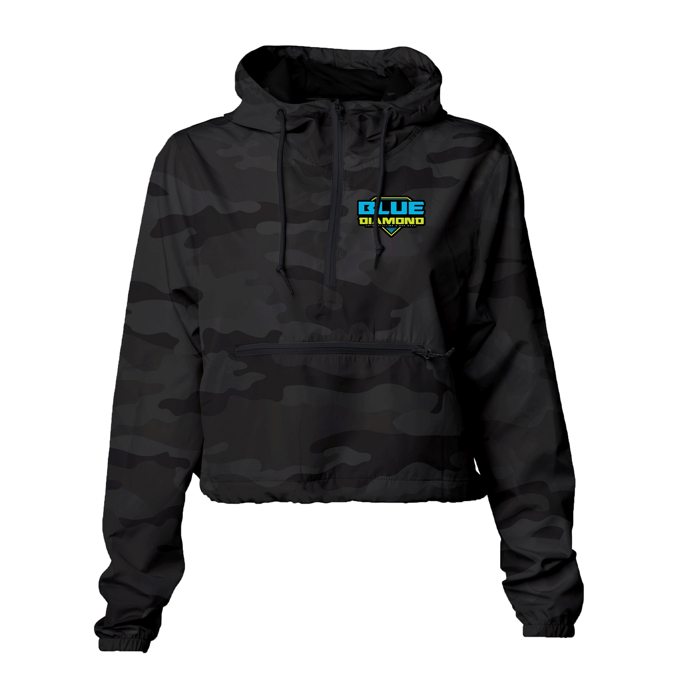 Women%27s Lightweight Crop Windbreaker 1