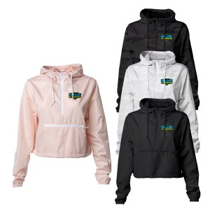 Independent Trading Co.® Women's Lightweight Crop Windbreaker 1 Independent Trading Co.® Women's Lightweight Crop Windbreaker 1