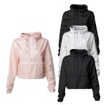 Independent Trading Co.® Women's Lightweight Crop Windbreaker 2 Independent Trading Co.® Women's Lightweight Crop Windbreaker 2
