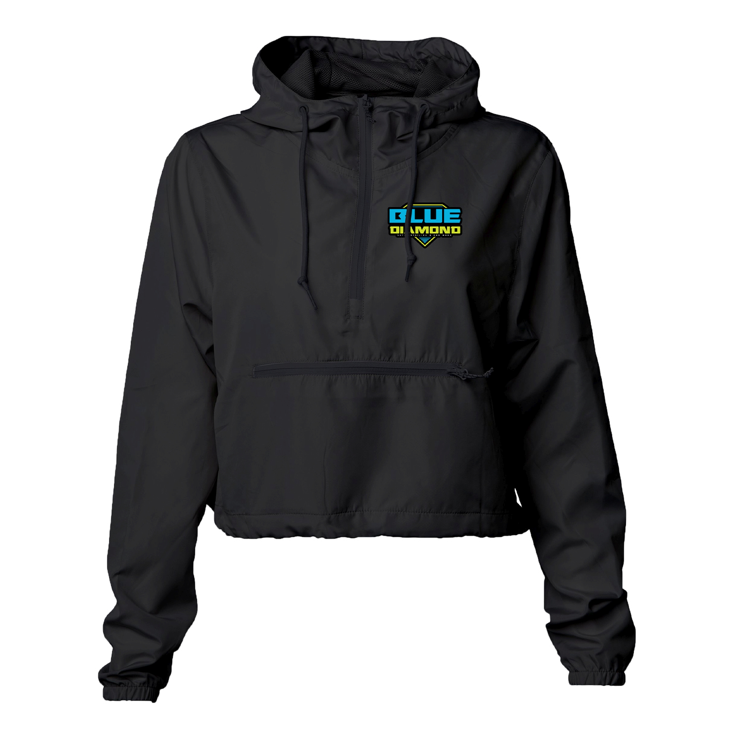 Women%27s Lightweight Crop Windbreaker 1