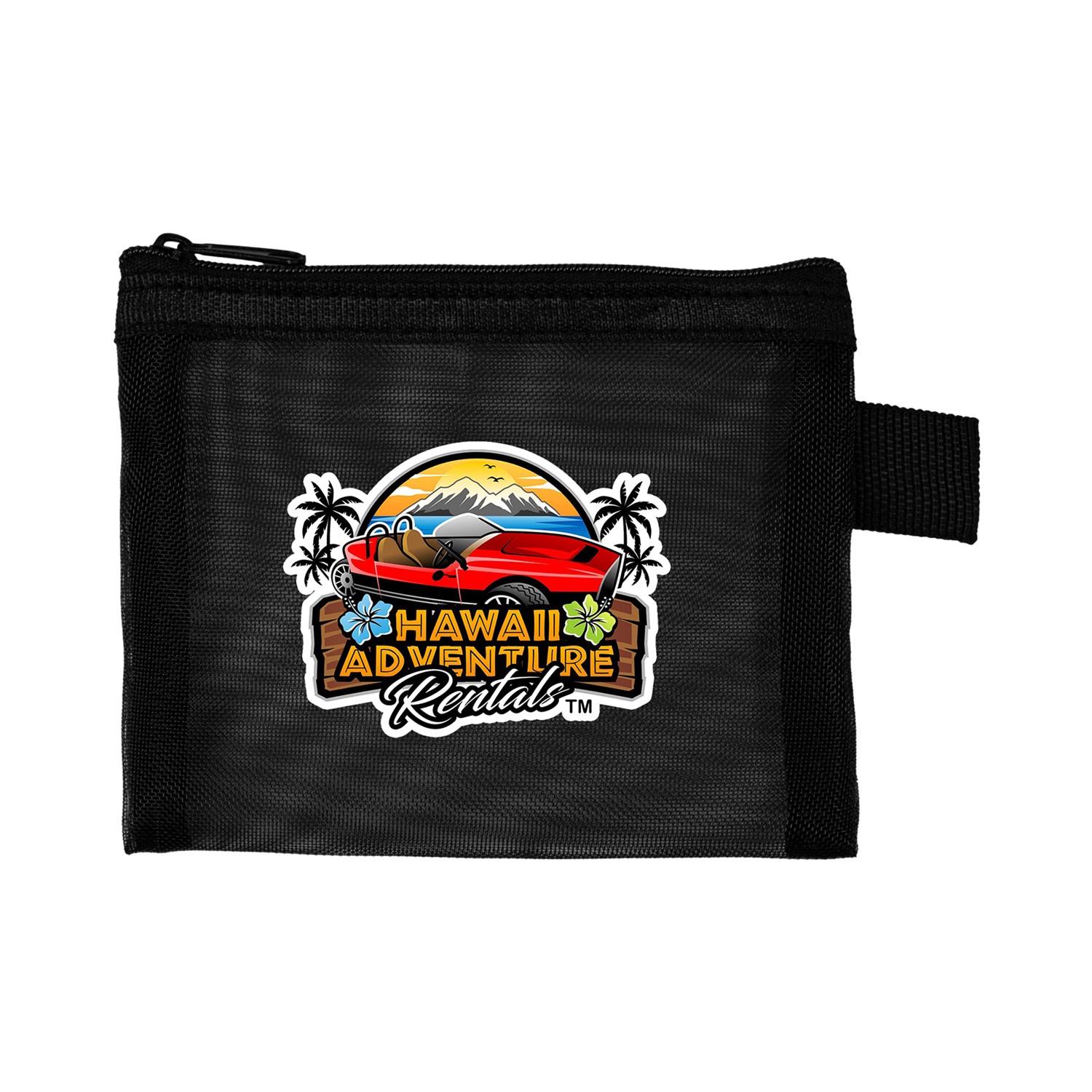 Recycled Mesh Zip Pouch 1