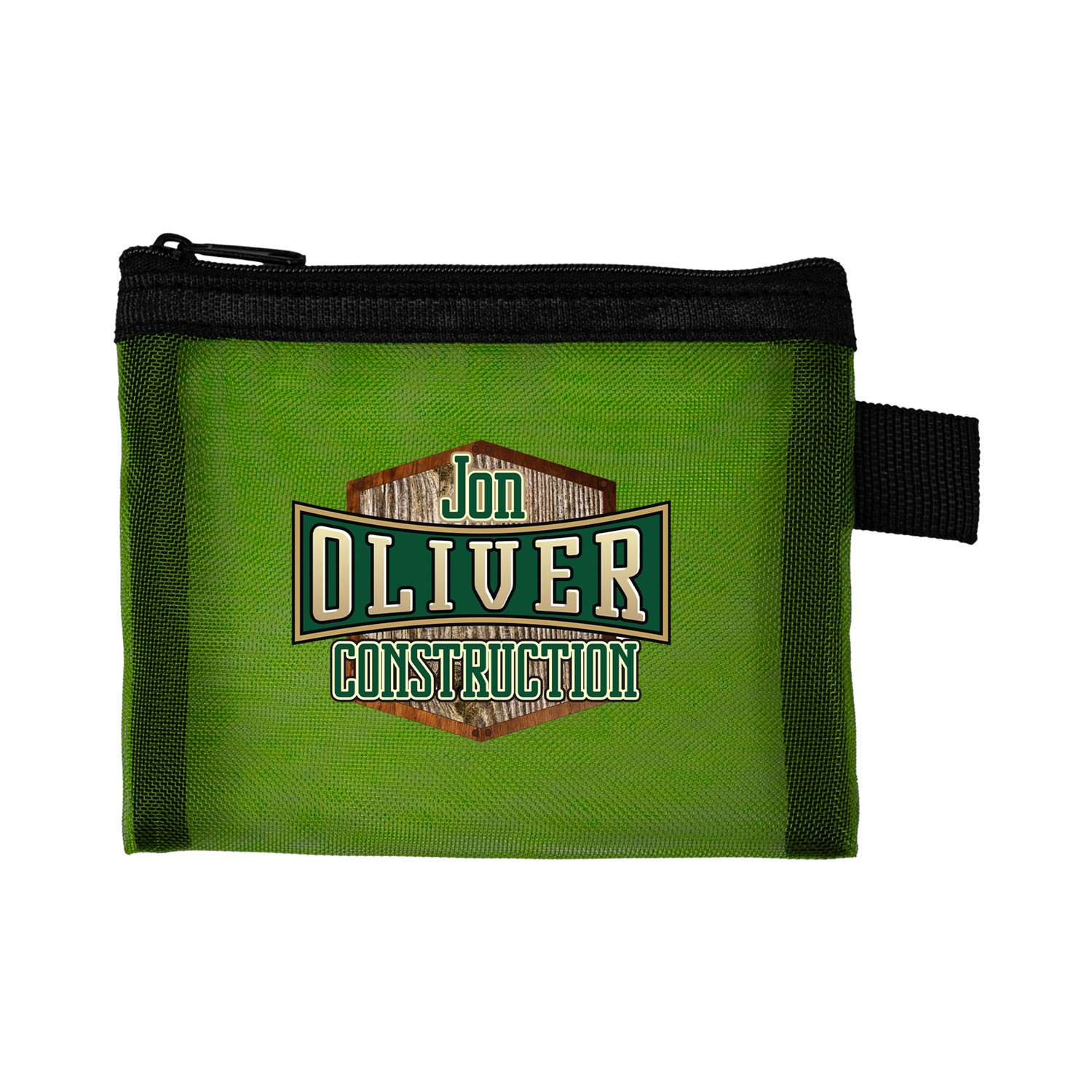 Recycled Mesh Zip Pouch 1