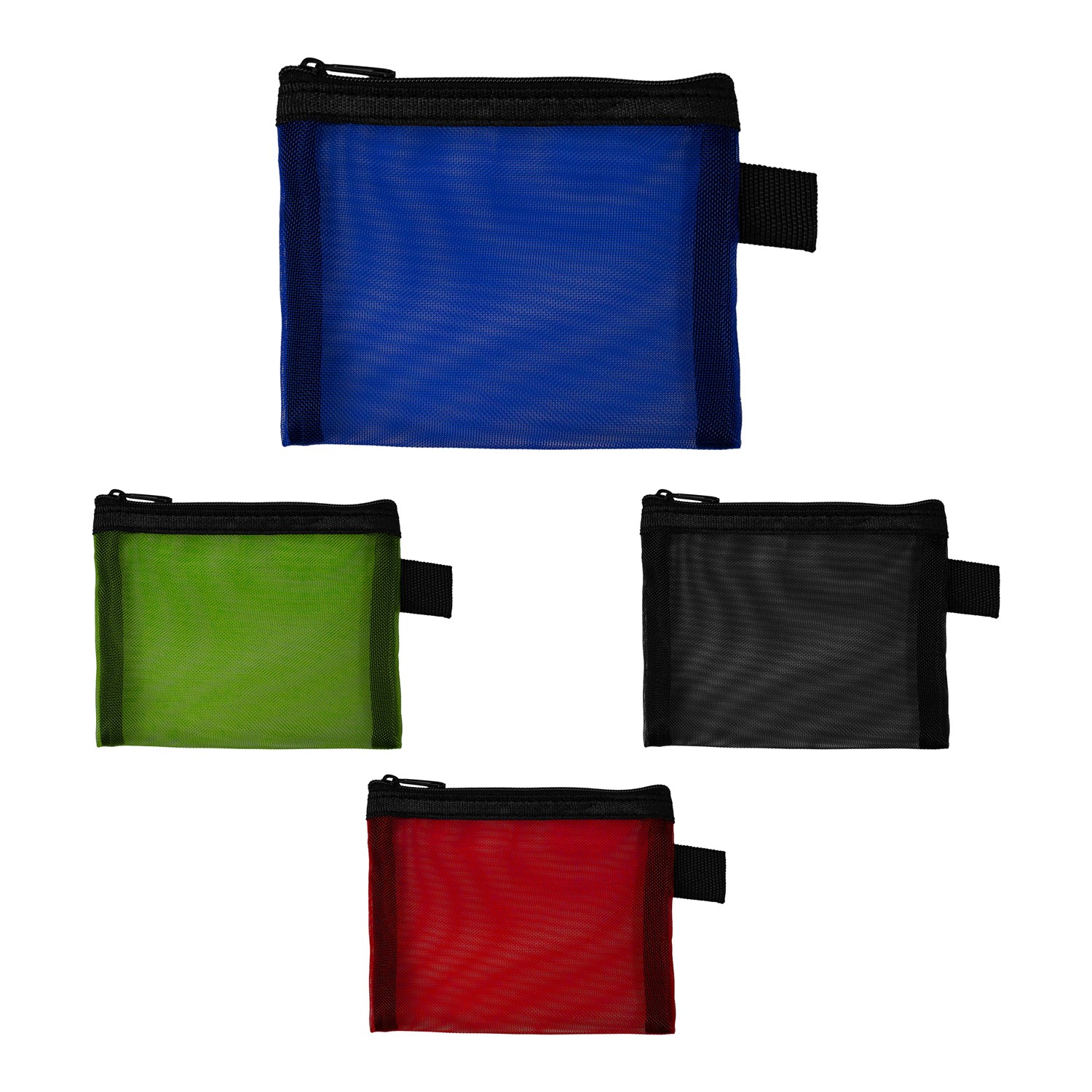 Recycled Mesh Zip Pouch 1