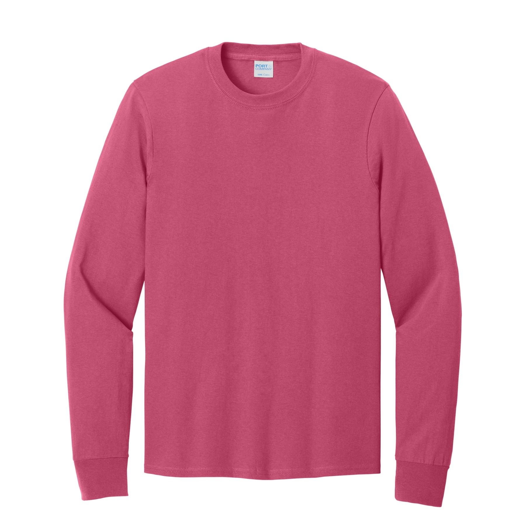 Port & Company® Core Long Sleeve Cotton Tee 1