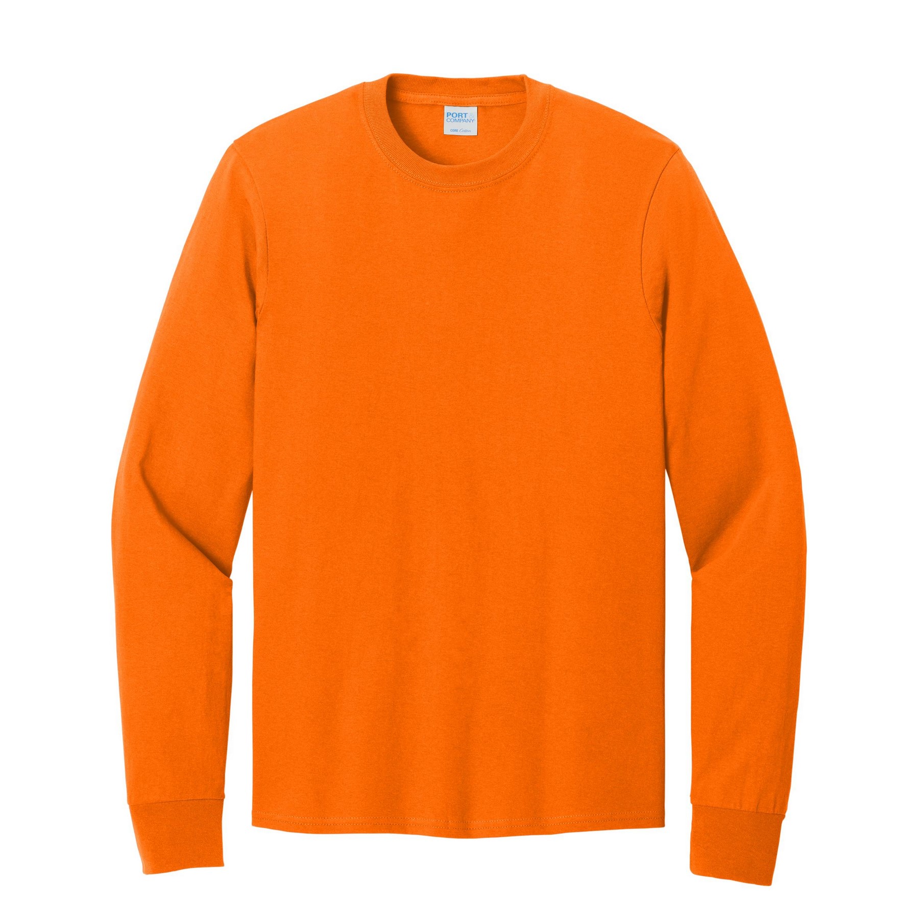 Port & Company® Core Long Sleeve Cotton Tee 1