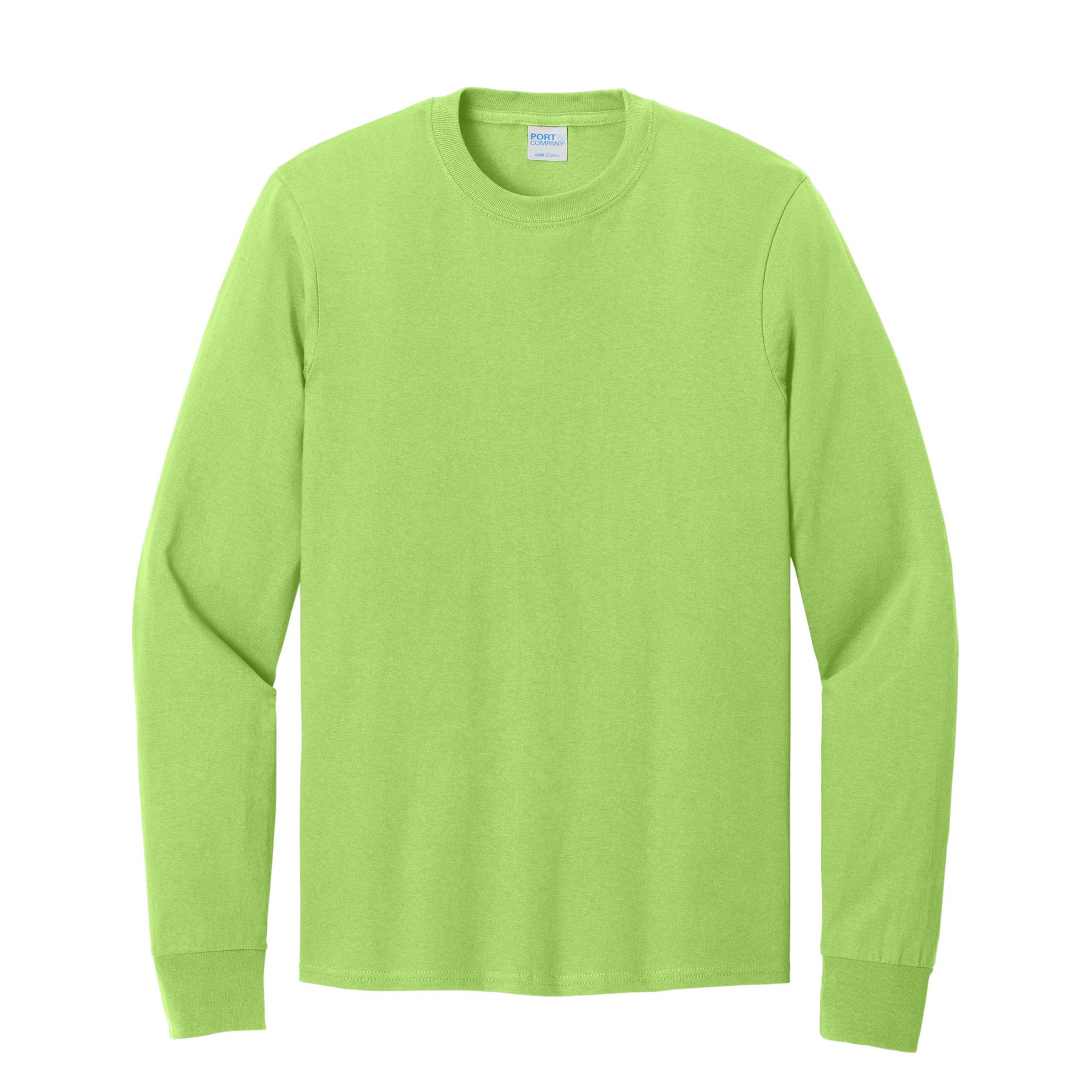 Port & Company® Core Long Sleeve Cotton Tee 1