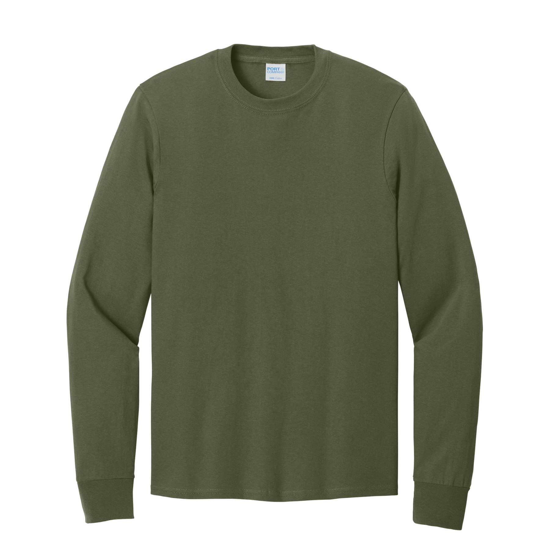 Port & Company® Core Long Sleeve Cotton Tee 1
