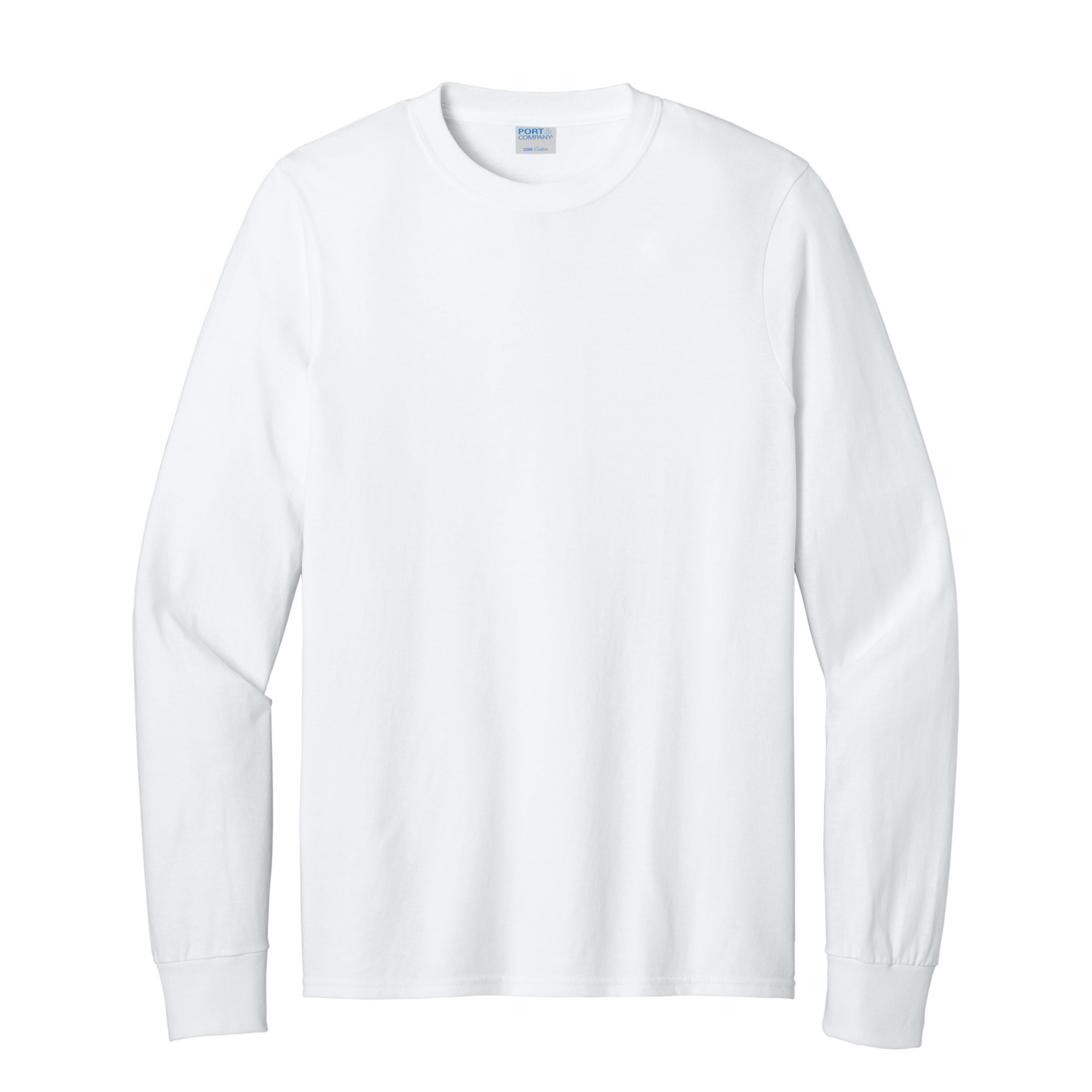 Port & Company® Core Long Sleeve Cotton Tee 1